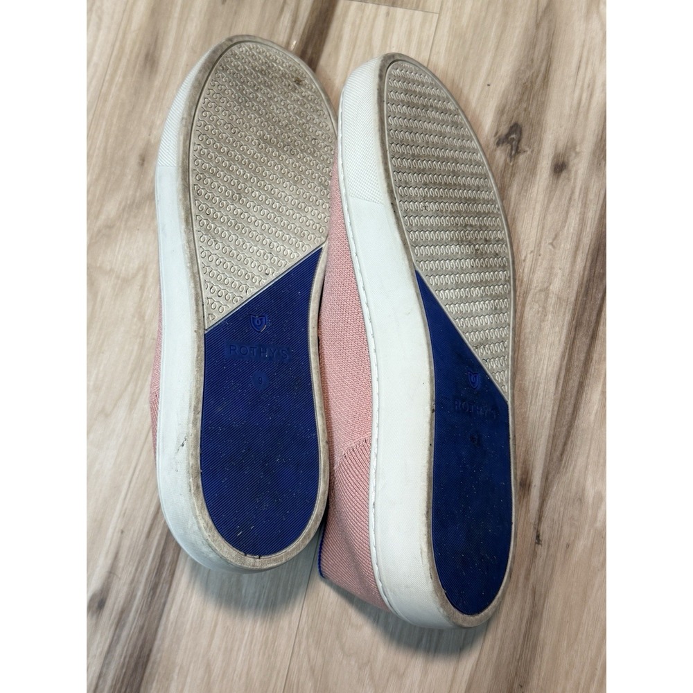 ROTHY'S The Original Slip On Sneaker Pink Size 9 - Picture 6 of 6